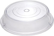 Winco 12" Clear Round Plastic Plate Cover