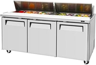 Commercial Kitchen Sandwich and Salad Prep Tables by Turbo Air