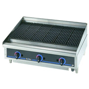 Star Star-Max 36" Lava Rock Gas Charbroiler by Star Manufacturing – Alloy Steel, Model 6036CBF
