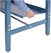 Global Industrial Lower Shelf for Bench, 60" W x 15" D, Blue