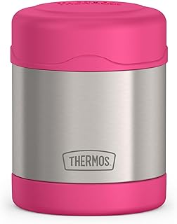THERMOS FUNTAINER Kids Food Jar, 10oz, Pink