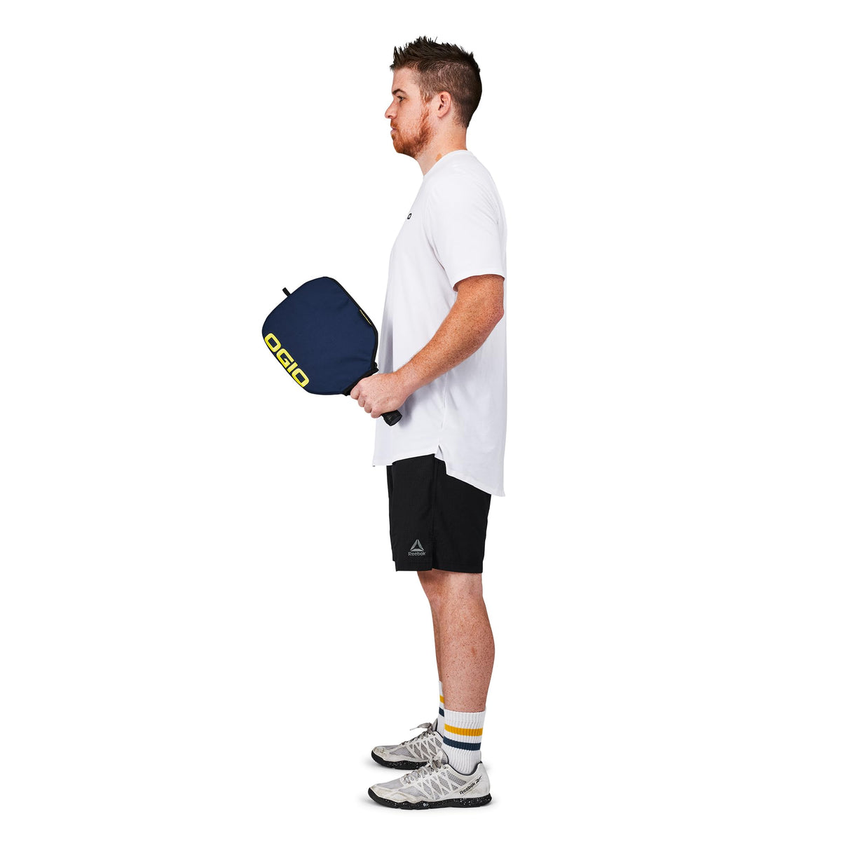 Pickleball Collection (Paddle Cover by OGIO – Paddle Size, Polyester, Neon Stripe, Model 5923123OG