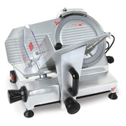 Omcan HBS-220 9 in. Commercial Food Slicer by FMA Omcan Food Machinery – Aluminum, Silver, Model 21629