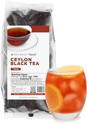 TEA ZONE 8.5 oz Ceylon Black Tea Leaves - Case of 25 bags