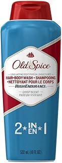 Old Spice High Endurance Hair & Body Wash 18 oz (Pack of 2)