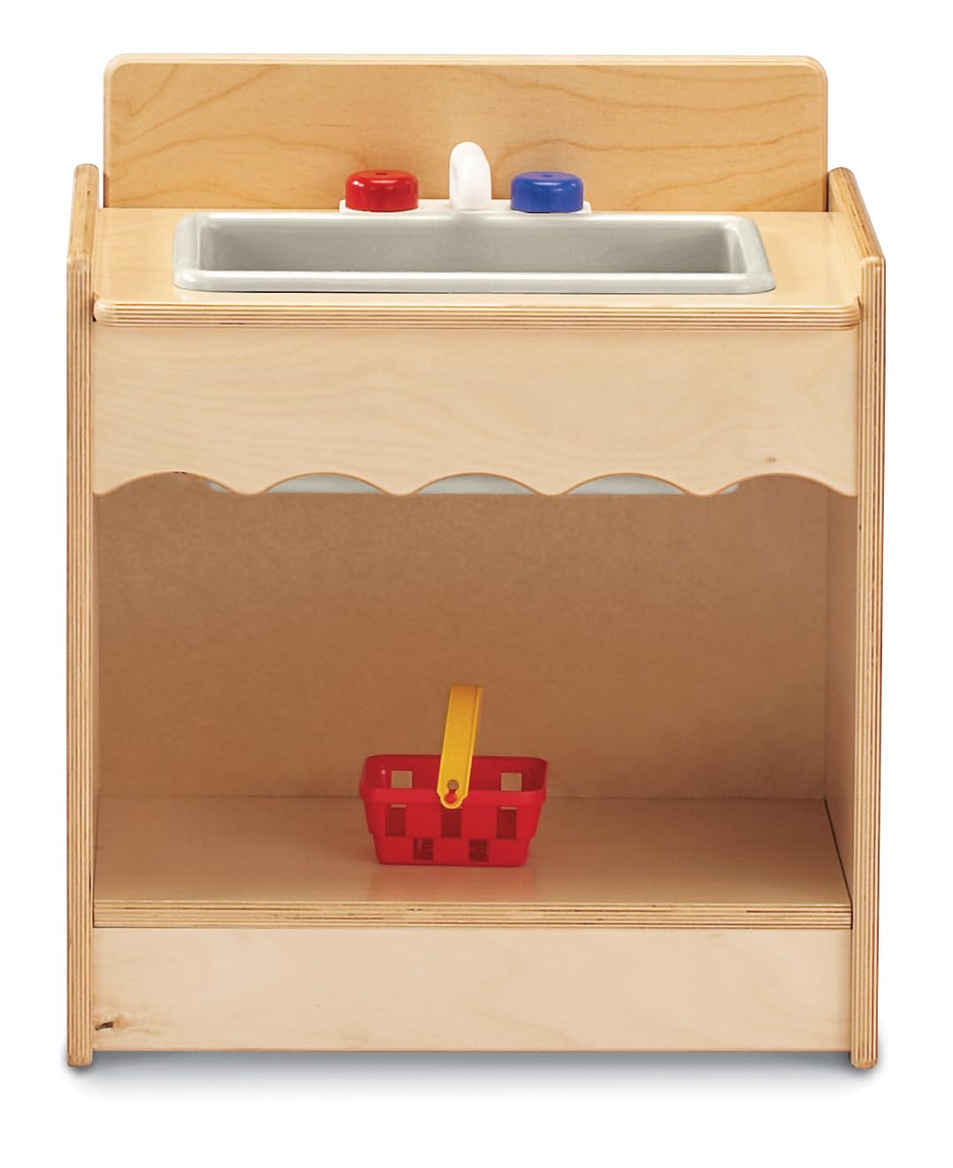 Toddler Contempo Stove by Jonti-Craft – Toddler Size, Wood, White, Model 2079JC