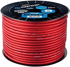 Raptor R4R8-250 MID Series - Power Cable (Red)