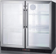 Summit Appliance Silver / 36" Wide / 7.4 cubic_feet Beverage Refrigerators