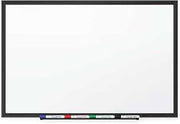 Quartet Standard Magnetic Whiteboard, White, 24 x 18 - Lot of 4