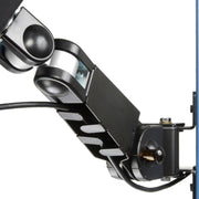 LCD Flat Panel Monitor Arm by Global Industrial – 17"L x 7"W x 5"H, Alloy Steel, Black, Model 249624