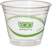 Eco-Products GreenStripe Renewable Resource Compostable Cold Drink Cups 9 oz, 50 Count