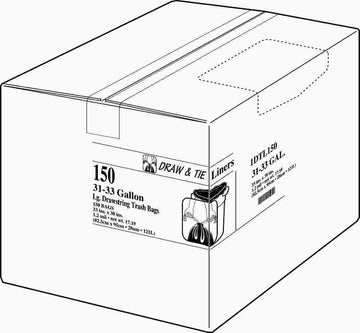 Can Liner Trash Bags 32X41 39 Gal. .7Mil