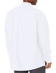 Long Sleeve Industrial Solid Work Shirt White Small - 5 Pack by Red Kap – White, Pack of 5, Model SP14