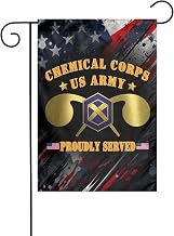 Garden Flag US Chemical Corps 12x18in Gives New Life Outdoor0