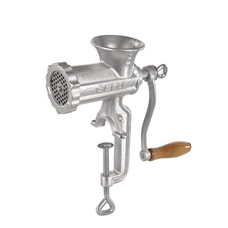 Meat Mincer with Clamp by GEFU – 28 x 17.9 x 9.1 cm, Stainless Steel, Silver, Model GE14710
