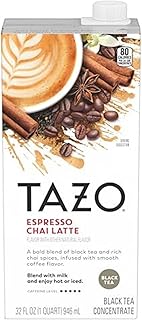 Espresso Chai Latte by TAZO – 32 Fl Oz (Pack of 1)