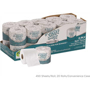 PS Bathroom Tissue by Angel Soft – 4", Paper, white, Model GEP16620 -SPR