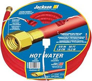 Jackson 4008600A Heavy-Duty Rubber Hot Water Hose, 5/8 in. x 50 ft