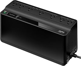 APC UPS 600VA/330W Battery Backup for Computer, Router, NAS, BE600M1