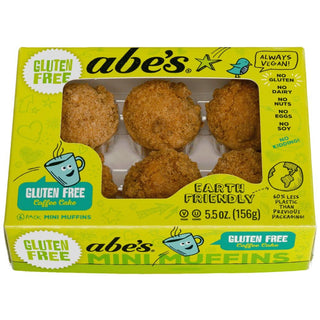 Coffee Cake Muffin 6ct by Abe's – 5.5 Ounce (Pack of 1), Model 0044261496646