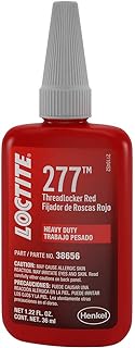 Loctite 38656 277 Red Large Threads Threadlocker Bottle - 36 ml