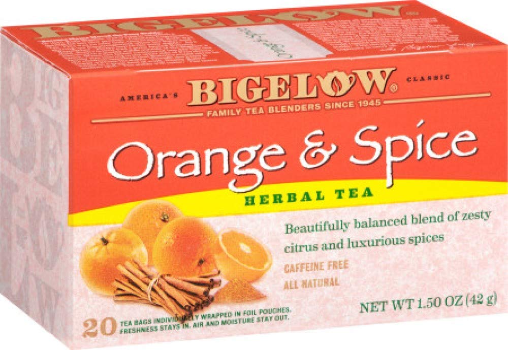 Orange and Spice Tea by Bigelow Tea – 20 Count (Pack of 2), Pack of 2, Model GD606-2340-A2