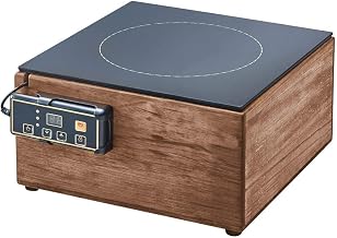 Cal-Mil 3633-78 Induction Cooker, 6" Height, 12" Width, 12" Length, Walnut