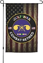 US Chemical Corps Gulf Combat Retired Double Sided Flag Outdoor Indoor Lightweight Garden Decor16