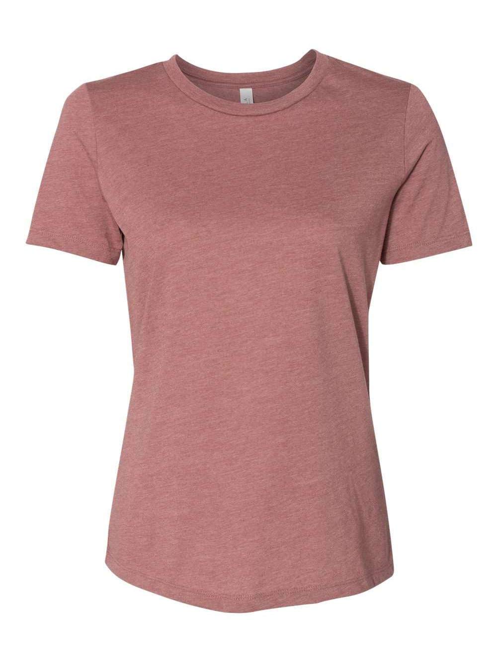 BELLA+CANVAS Medium / Heather Maroon / Casual T-Shirts
