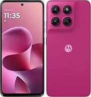 Motorola Moto G37 Dual-SIM 128GB ROM + 4GB RAM (GSM Only | No CDMA) Factory Unlocked 5G Smartphone (Pantone Fuchsia Red) - International Version