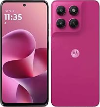 Motorola Moto G37 Dual-SIM 128GB ROM + 4GB RAM (GSM Only | No CDMA) Factory Unlocked 5G Smartphone (Pantone Fuchsia Red) - International Version