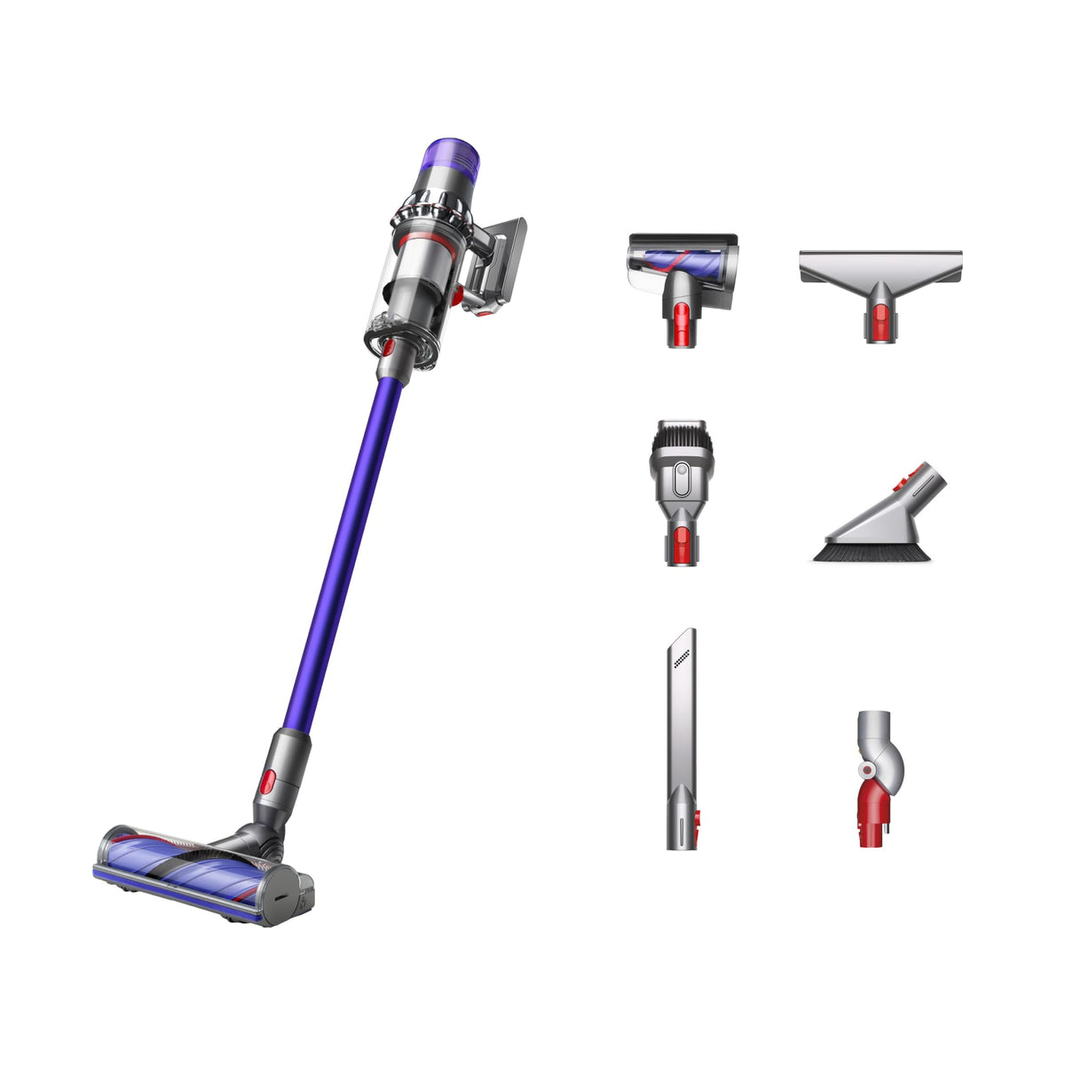 V11 Plus (Renewed Premium) by Dyson – 0.2 gallons, Nickel/Purple, Model 448712-02