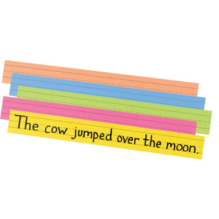 ® Peacock® Super-Bright Sentence Strips by Pacon – True, Tagboard, Assorted Colors, Pack of 100, Model P1733
