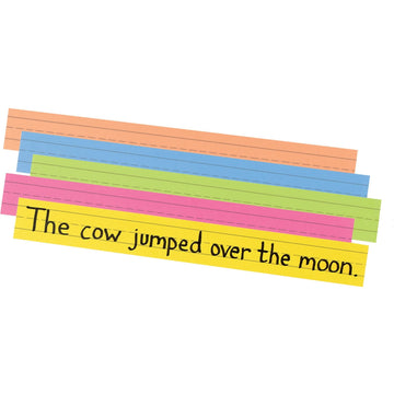 ® Peacock® Super-Bright Sentence Strips by Pacon – True, Tagboard, Assorted Colors, Pack of 100, Model P1733