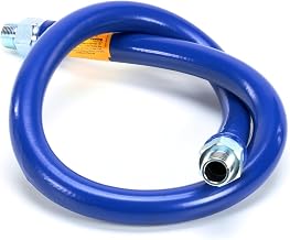 Dormont 1675BP48 Commercial Gas Connector, Coated Stainless Steel, 3/4" ID x 48"
