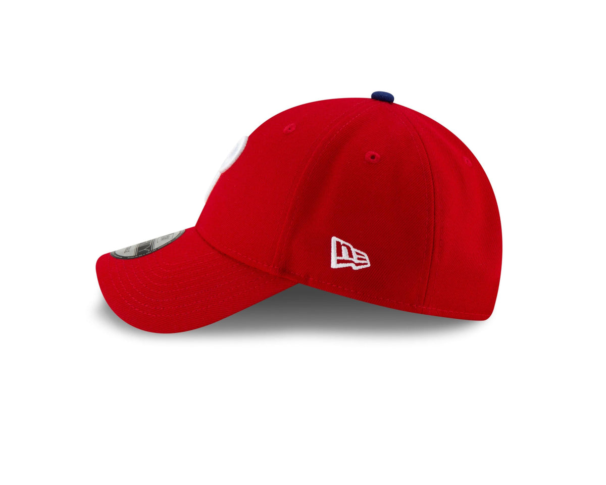 MLB The League 9Forty Home Adjustable Hat by New Era – One Size, Polyester, Red, Model NE11997839