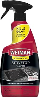 Weiman Ceramic & Glass stove top Cleaner & Polish - 22 Fluid Oz - Daily Cleaner - Shines & Protects Glass & Ceramic Smooth Top Ranges - Gentle Formula
