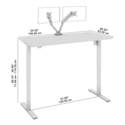 Bestar Black / 60W x 30D / Modern Home Office Desks