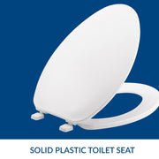 Bemis Elongated / American,Elongated / White Toilet Seats