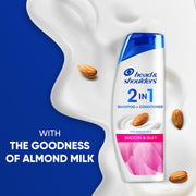 Smooth and Silky 2-in-1 Anti Dandruff Shampoo + Conditioner (180ml) by Head & Shoulders – 1 Count (Pack of 1), Model 82272336