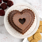 Nordic Ware Tiered Heart Bundt / 12 Cup / Toffee Bundt Pans