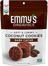 's Organics Coconut Cookies by EMMY – 0.75 Ounce (Pack of 8), dark, Pack of 8, Model 286E