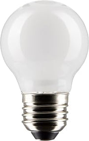 Satco 5.5-Watt LED E26 Light Bulb, 3000K, 15000 Hour Rating, Dimmable