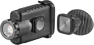COAST HX500 480 Lumen Alkaline Dual Power LED Utility Light with Twist Focus, KASK Mount, Magnetic