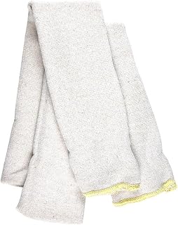 MCR Safety KW18 Knit Sleeve, 18 in Length, 24 ga Thick, Beige KW18-1 Each
