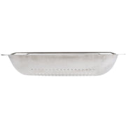 Stainless Steel 20" x 20" Pre-Rinse Basket - 4" Deep by Drain-Net – Silver