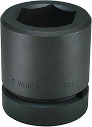 Wright Tool 225mm 2-1/2" Dr. 6 Pt. Std. Metric Impact Socket