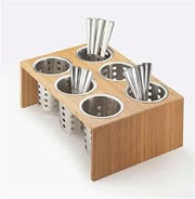Cal-Mil - 1425-6-96 - Midnight Cylinder Display 6 Compartment 16W x 11D x 6H
