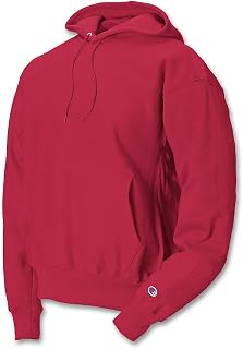 Champion Men`s Reverse Weave Hood Scarlet