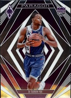 2023-24 Panini Phoenix Paragon Basketball #19 De'Aaron Fox Sacramento Kings Official NBA Trading Card